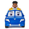 Disney Junior Firebuds, Jayden and Piston Toy Car with Pull Back Feature and Donut Drift Action