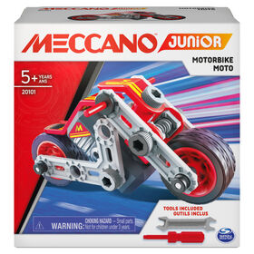 Meccano Junior, Motorbike STEAM Model Building Kit