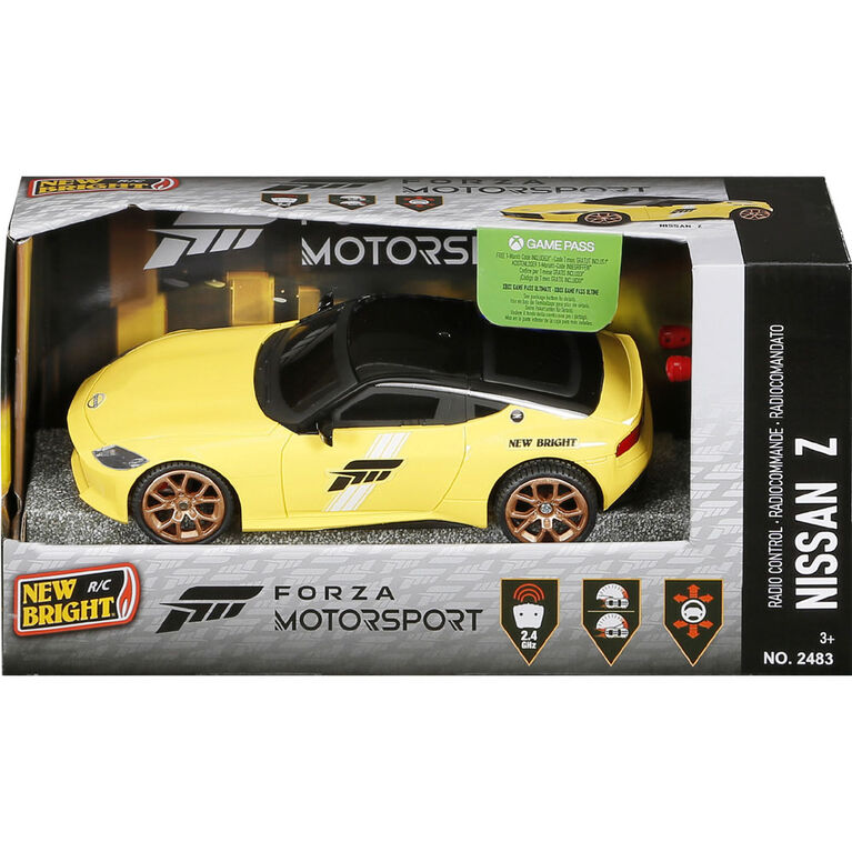 1:24 R/C Forza Motorsport w/Turbo Nissan Z Sports Car