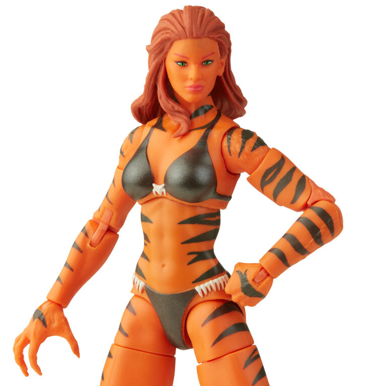 Marvel Legends Series Avengers 6-inch Scale Marvel's Tigra Figure and 3 Accessories
