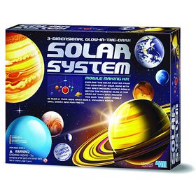 4M Solar System Mobile Making Kit - Édition anglaise
