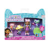 Gabby's Dollhouse, Gabby and Friends Figure Set with Rainbow Gabby Doll