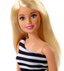 Barbie Poupée Glitz, Rayures Noires.