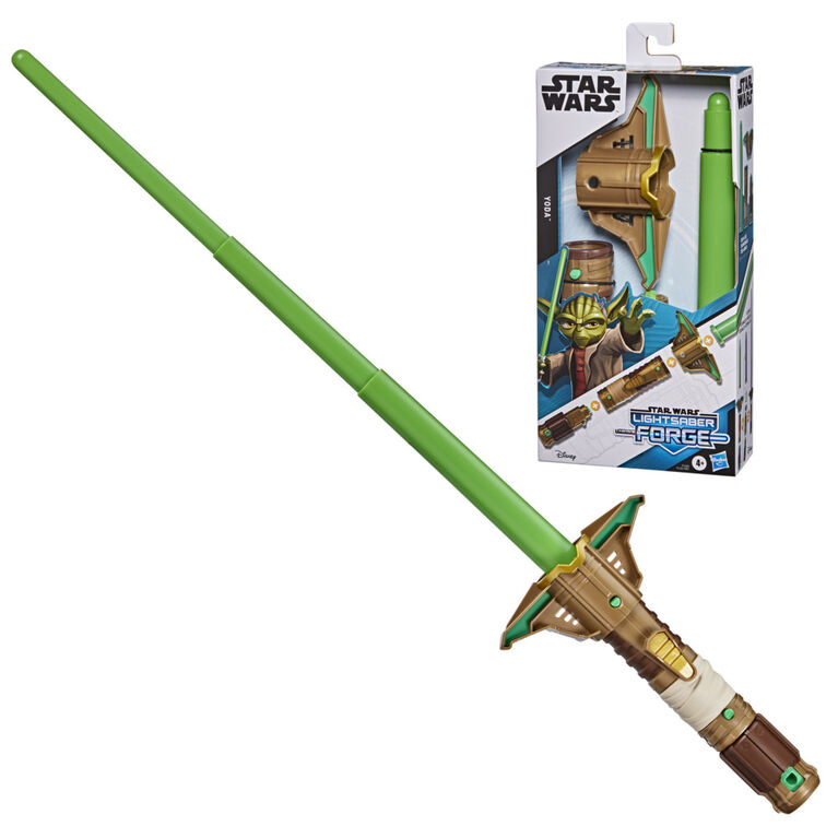 Star Wars Lightsaber Yoda Extendable Green Lightsaber Toy Toys