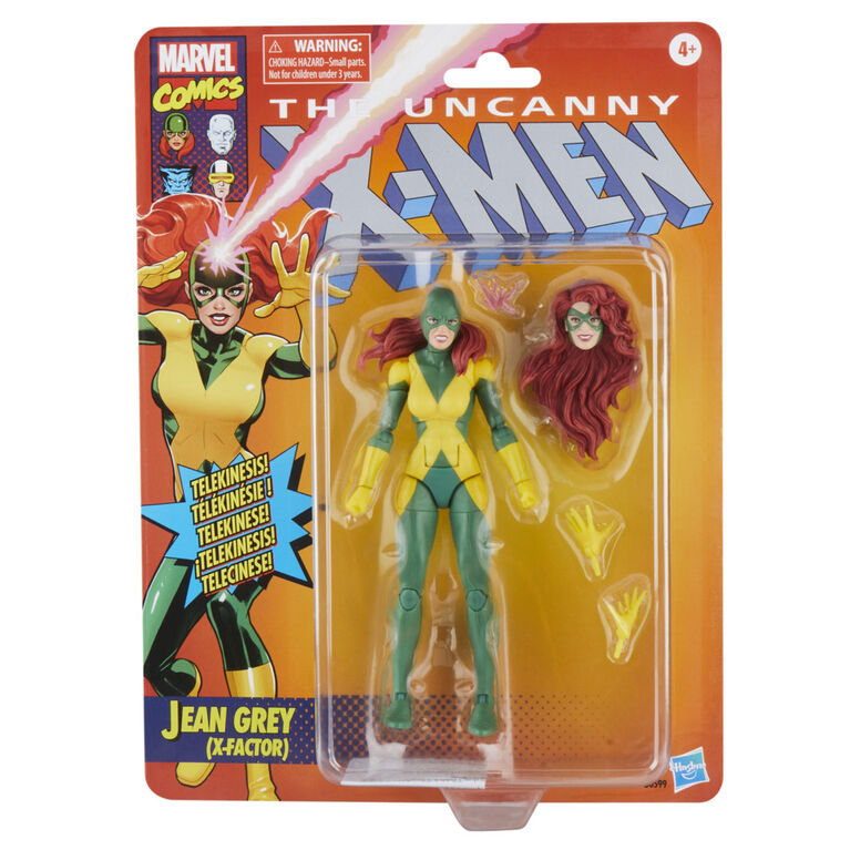 Marvel Legends Series Jean Grey (X-Factor), Marvel Comics Collectible 6 Inch Action Figure