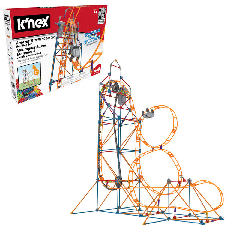 Amazin' 8 Roller Coaster Building Set