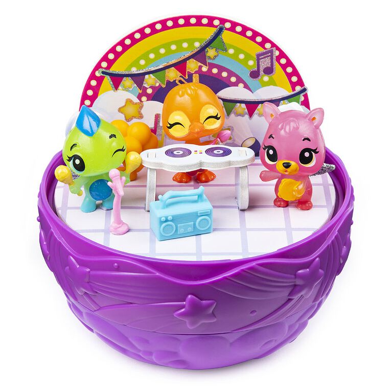 Hatchimals CollEGGtibles, Secret Surprise Playset with 3 Hatchimals (Styles May Vary)