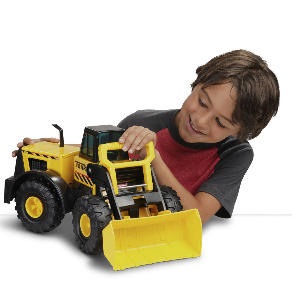 tonka classic dump and loader truck
