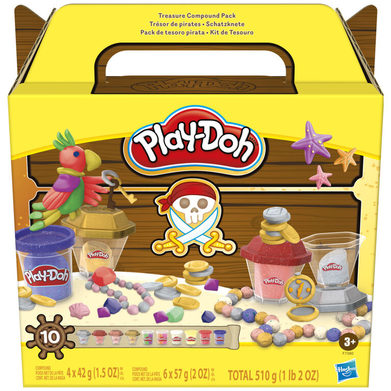 Play-Doh, Pack de 6 Pâte Paillette, pâte à Modeler, Loisirs créatifs pour  Enfants : : Jeux et Jouets