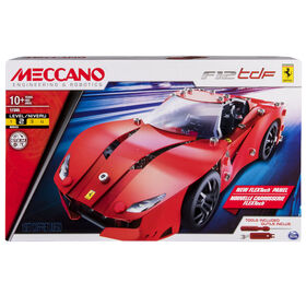 Meccano-Erector - Ferrari F12tdf  Building Set with Poseable Steering