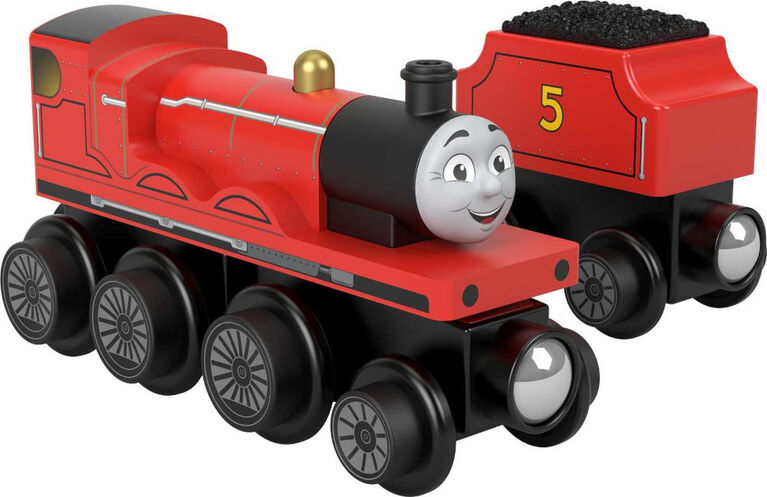 Thomas and Friends Wooden Railway James Engine and Coal-Car