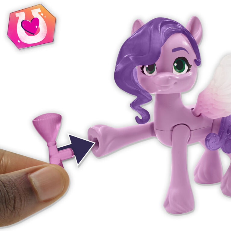 Peluche Ruby Pétales 28cm - Mon Petit Poney - Haute Qualité