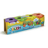 Ensemble de 4 pots Jumbo de pâte à modeler Nick Jr Ready Steady Dough - couleurs vives - Notre exclusivité - L'assortiment peut varier