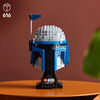 LEGO Star Wars Jango Fett Helmet - Collectible DIY Model Kit For Adults 18+ - Room Decor Idea - 75408