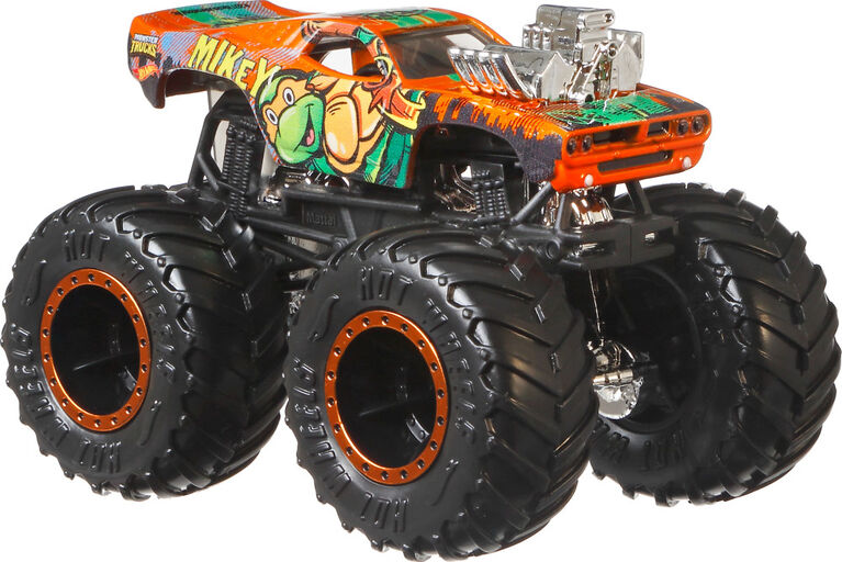 Camions Dinosaures ​Jurassic World Monster Trucks Hot Wheels, jouet à l'échelle 1:64