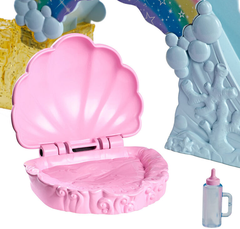 Barbie - Dreamtopia - Poupees et coffret de jeu - Pouponnière des sirènes