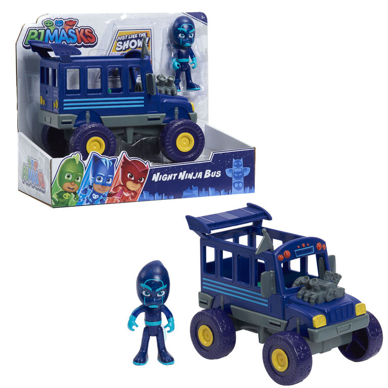 PJ Masks Vehicle Night Ninja and Bus