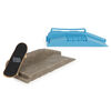 Tech Deck DIY Concrete, Coffret à modeler réutilisable avec fingerboard Enjoi exclusif, rail, moules et kit de skatepark