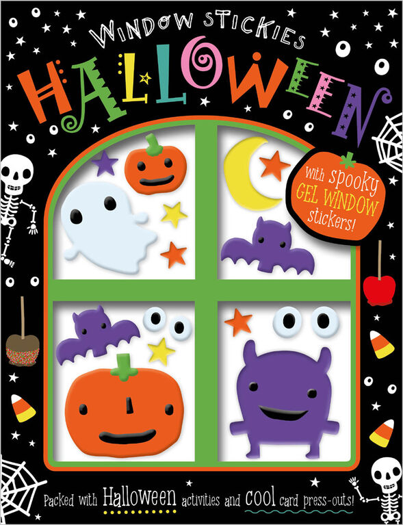 Window Stickies Halloween - English Edition