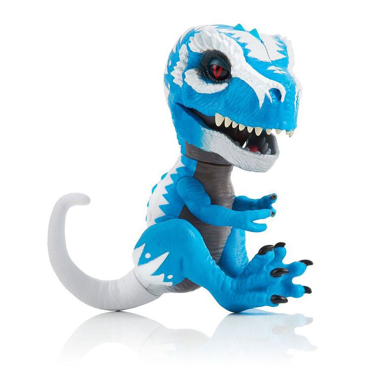 Untamed TRex by Fingerlings Ironjaw (Blue) Interactive Collectible