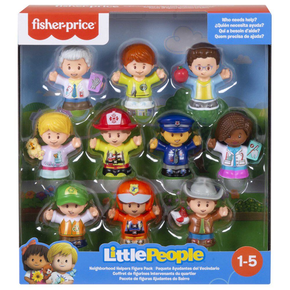 Fisher Price Little People Neighborhood Helpers Figure Pack Toys