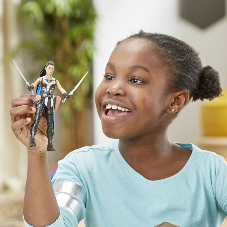 Marvel Studios' Thor: Love and Thunder King Valkyrie Toy, 6-Inch-Scale Deluxe Action Figure