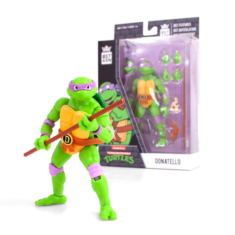 Figurine BST AXN Donatello (Tortues Ninja) 12,7 cm - Édition anglaise