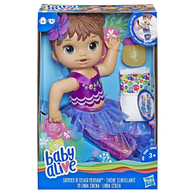 Baby Alive - Sirène scintillante.