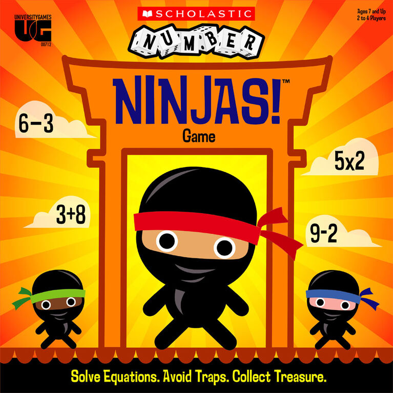 Scholastic Number Ninjas Game - English Edition
