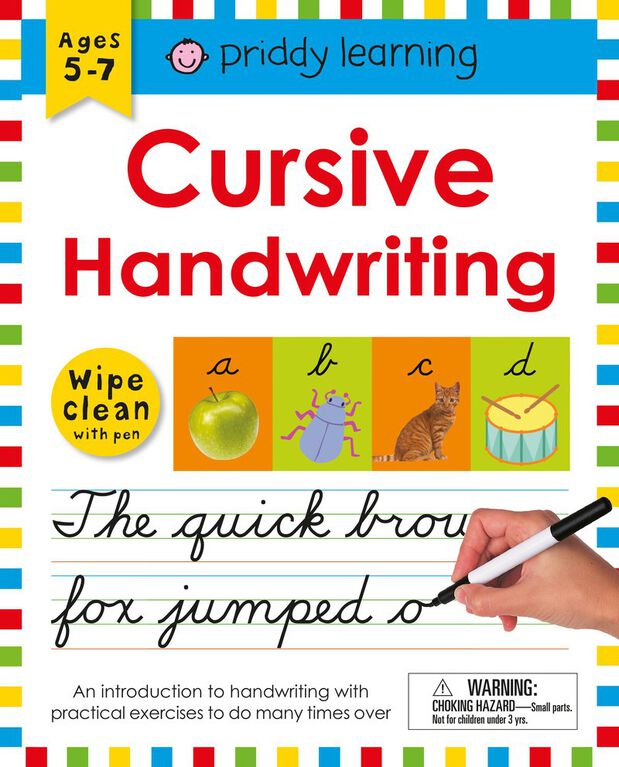 Wipe Clean Workbook: Cursive Handwriting - English Edition