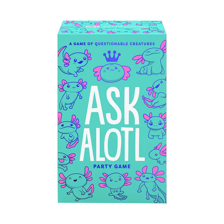 Funko Games Ask Alotl Party Game - English Edition