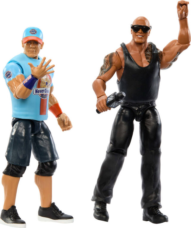 WWE Main Event Showdown Coffret de 2 The Rock contre John Cena