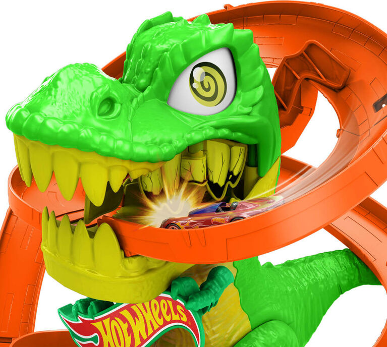 Hot Wheels T Rex Blaze Battle