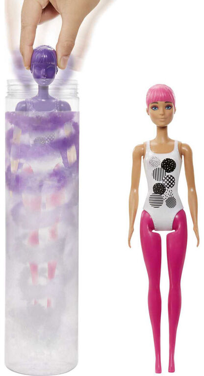 Barbie - Assortiment Barbie Color Reveal Monochrome, 7 Surprises