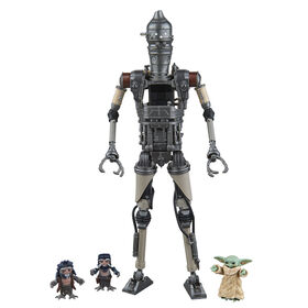 Star Wars The Black Series IG-12 & Grogu, Star Wars: The Mandalorian Deluxe Collectible 6 Inch Action Figure 2-Pack