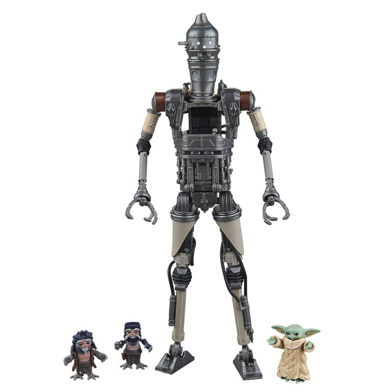 Star Wars The Black Series IG-12 & Grogu, Star Wars: The Mandalorian Deluxe Collectible 6 Inch Action Figure 2-Pack