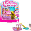 Barbie Mini BarbieLand Doll & Toy Vehicle Sets, 1.5-inch Barbie Doll & Iconic Toy Vehicle with Color-Change Surprise - Dreamboat