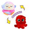ZIPPETZ- 2-in-1 Octopus to Penguin Reversible Plush Toy Animals