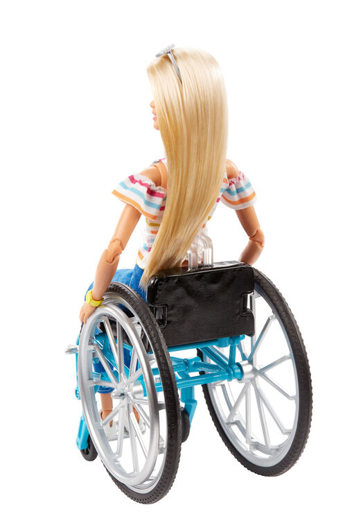 Barbie Fashionistas Doll #132 with Wheelchair and Ramp