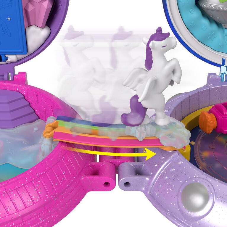 Polly Pocket Dolls and Accessories, Double Play Space Compact