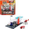 Matchbox Action Drivers Helicopter Rescue Playset