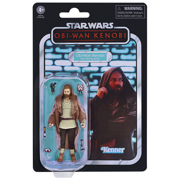 Star Wars The Vintage Collection Obi-Wan Kenobi (Wandering Jedi) Toy, 3.75-Inch-Scale Star Wars: Obi-Wan Kenobi Figure