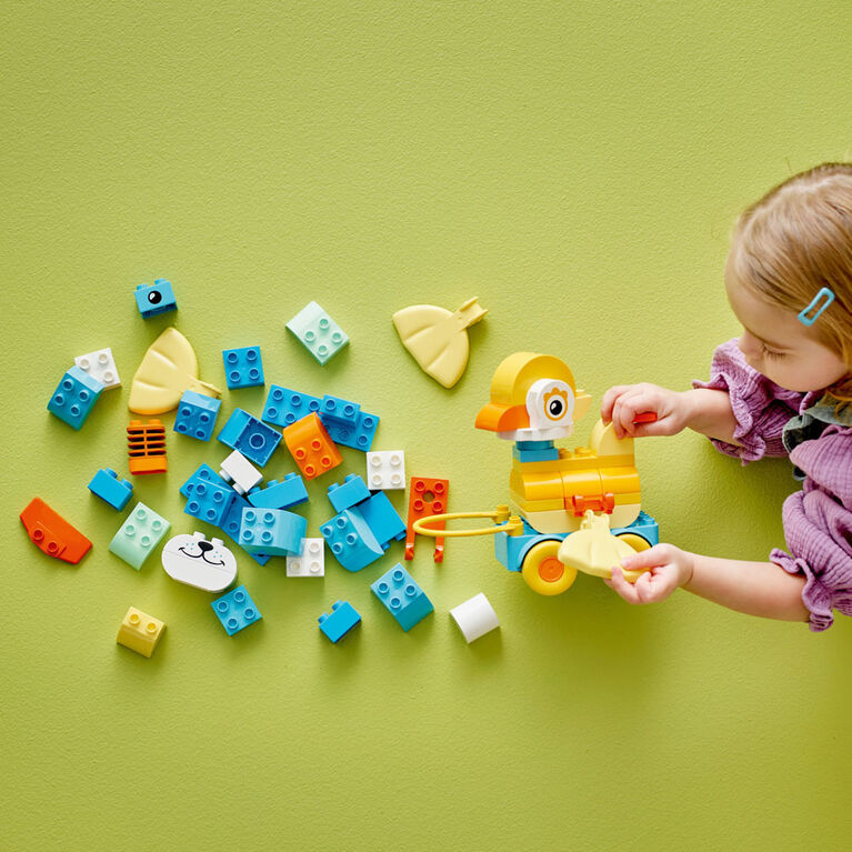 LEGO DUPLO Town 3 in 1 Animals on Wheels Building Toy & Learning Play Set for Toddlers, Ages 2+ - 10448 LEGO DUPLO Town 3 in 1 Animals on Wheels Building Toy & Learning Play Set for Toddlers, Ages 2+ - 10448