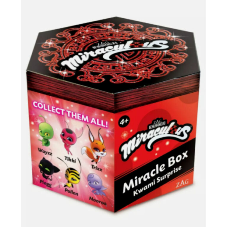Zag Heroez Miraculous-Miracle Box Kwami Surprise Box