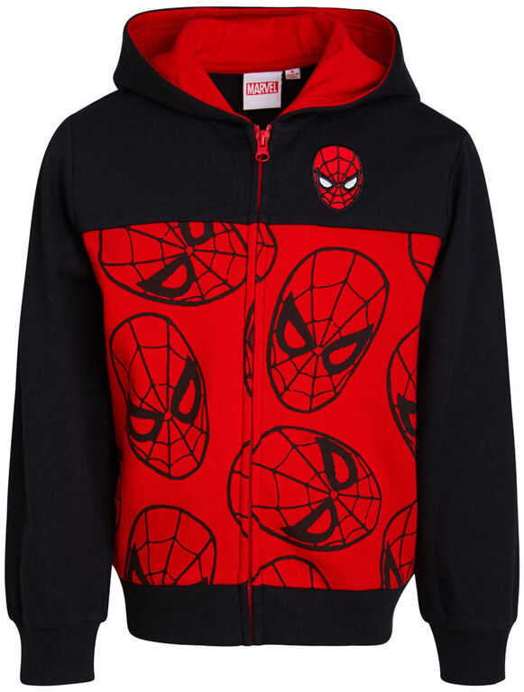 Marvel - Fleece Hoodie - Spider-Man / Black / 3T