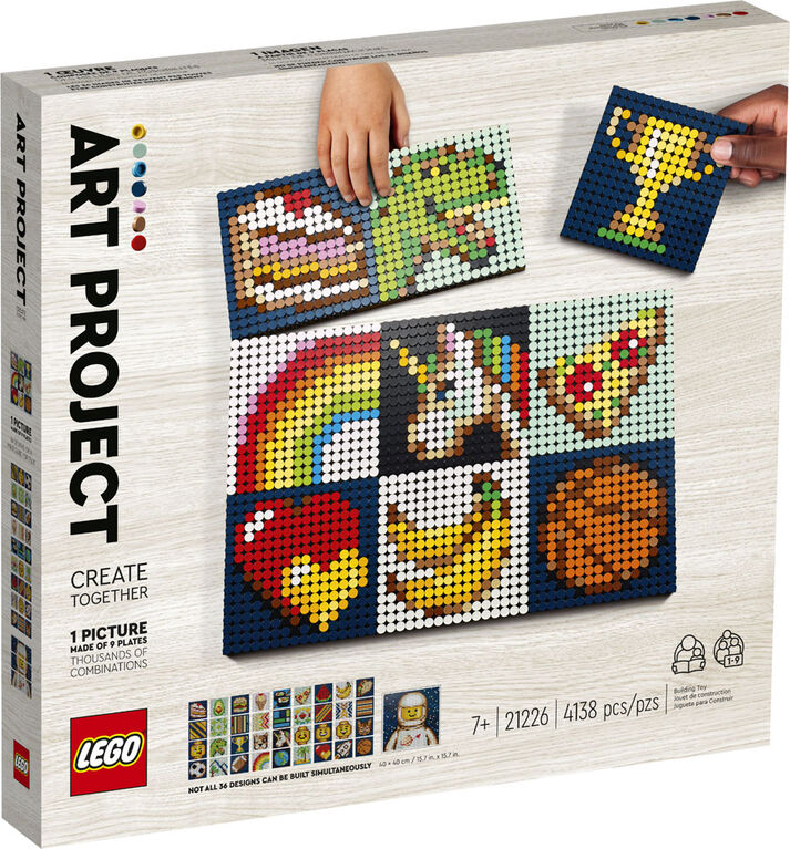 LEGO ART Art Project - Create Together 21226 (4138 pieces) - R Exclusive