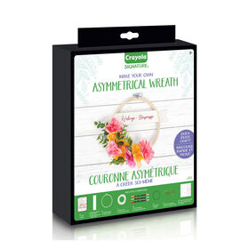 Crayola Signature Asymmetrical Wreath Kit