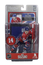 NHL 7"Posed Fig - Nick Suzuki (Montreal Canadiens)