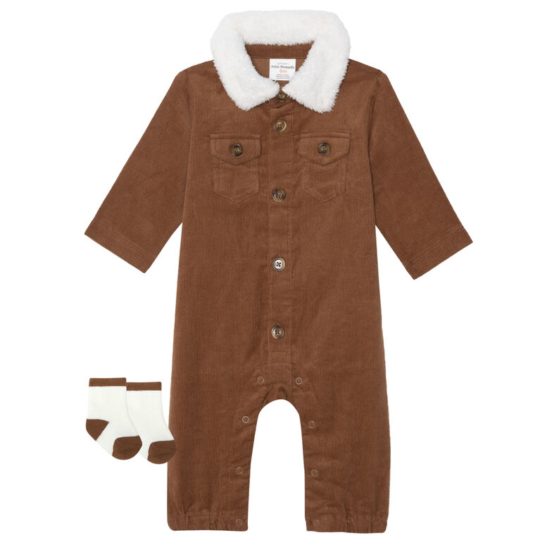 PL Baby Playsuit Rustic 