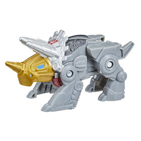 Transformers Dinobot Adventures Dinobot Strikers Dinobot Slug Converting Toy with Charging Action, 2.5-Inch Action Figure, Ages 3 and Up